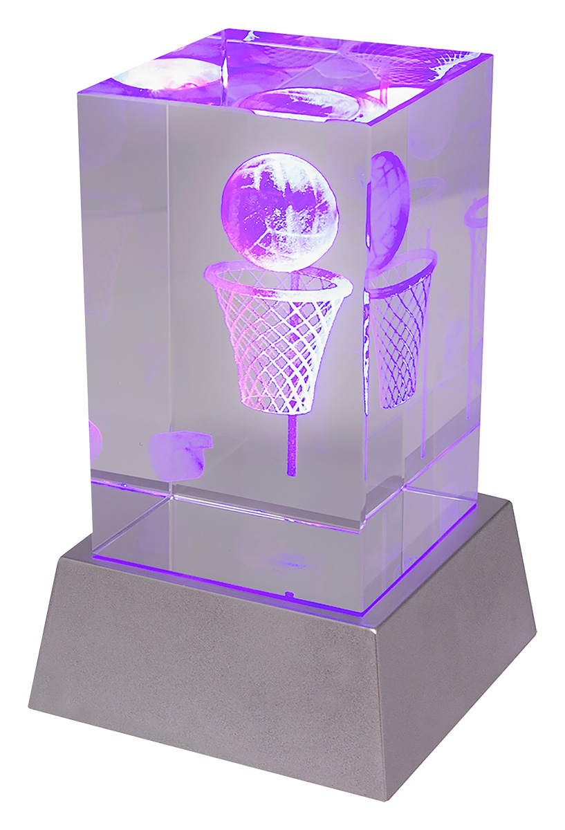 Netball Light Up Crystal 110mm