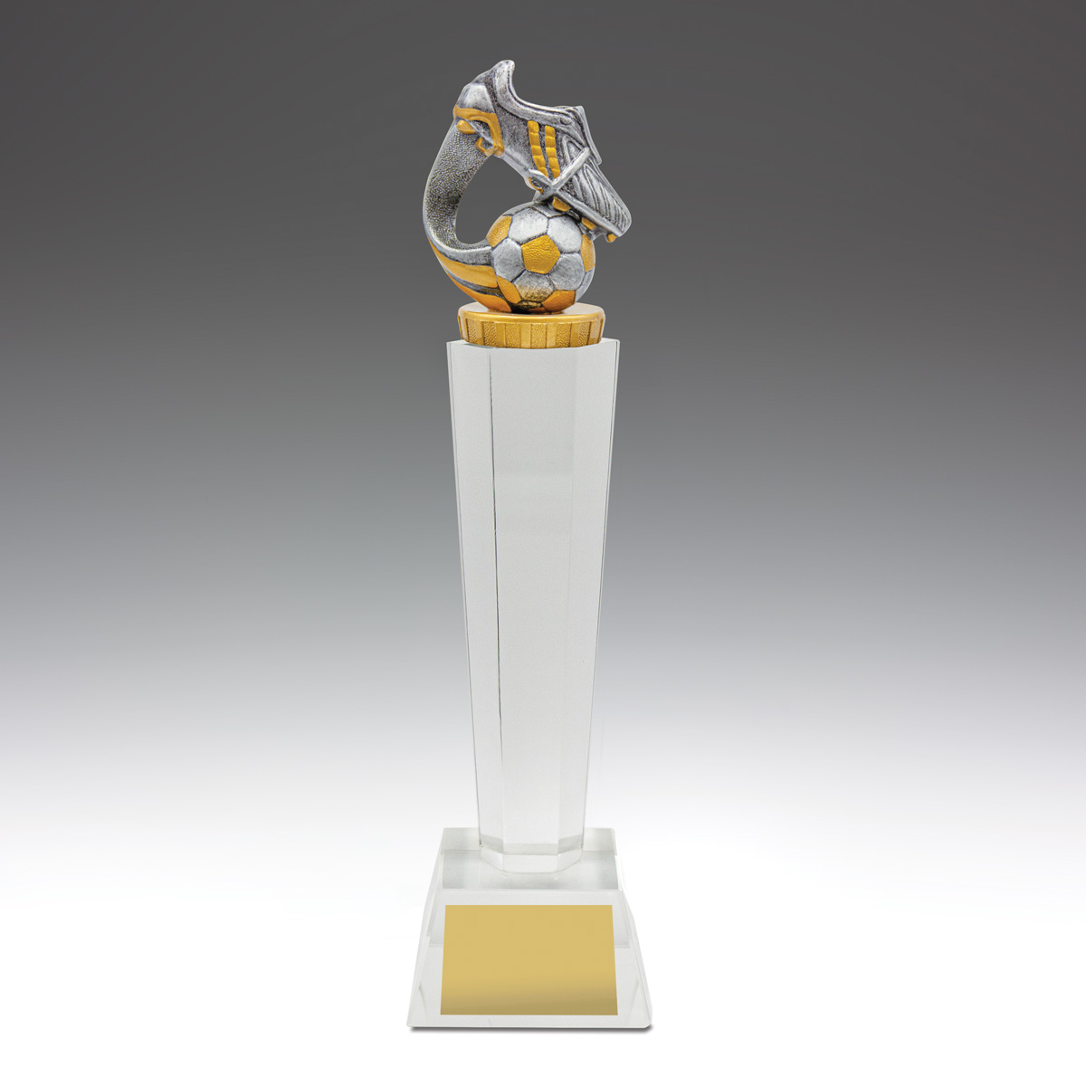 Football Crystal Trophy