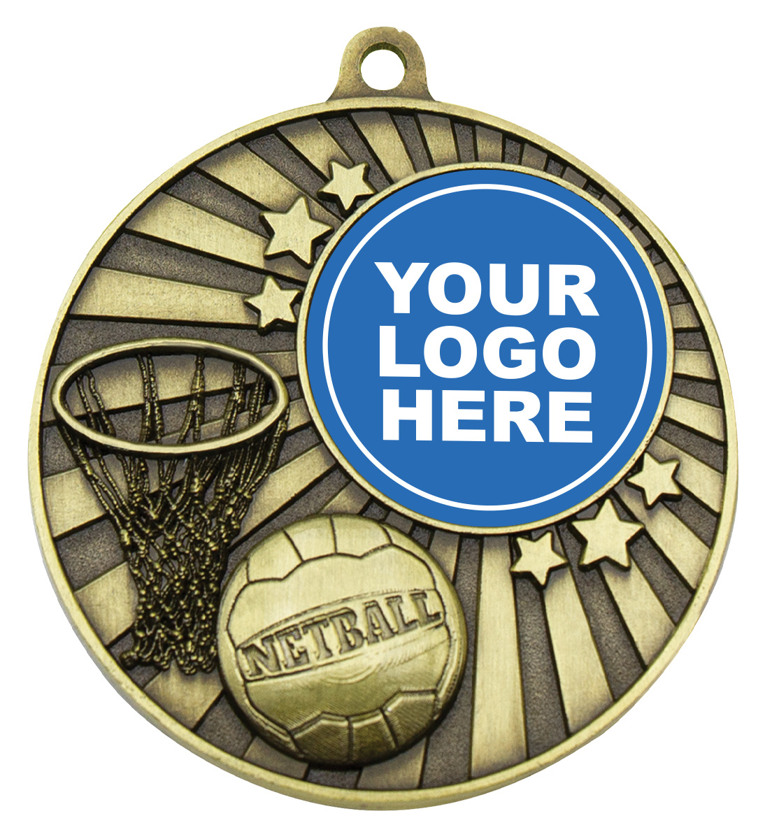 Impact Netball  Medal 50mm