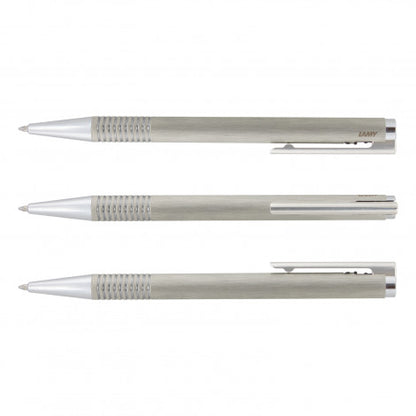 LAMY Logo Pen - Brushed Steel