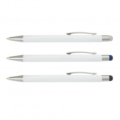 Lancer Stylus Pen - White Barrel