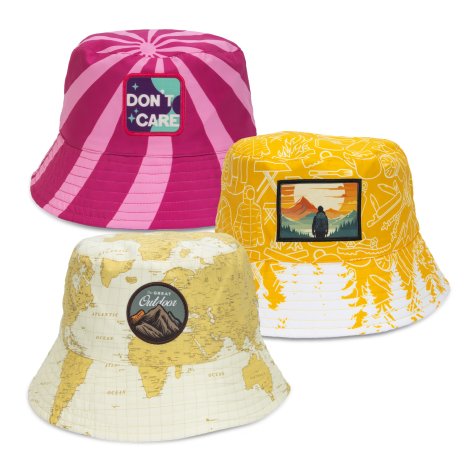 Sonny Custom Bucket Hat with Full Colour Patch