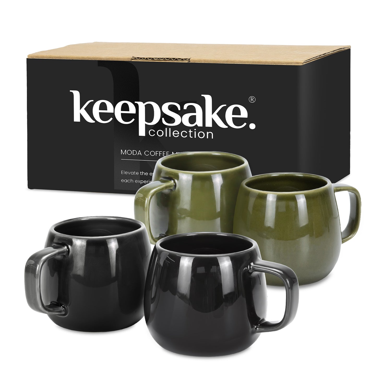 Keepsake Moda Coffee Mug â€“ Set of 2