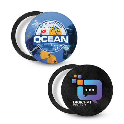 Multi-Functional Magnetic Badge