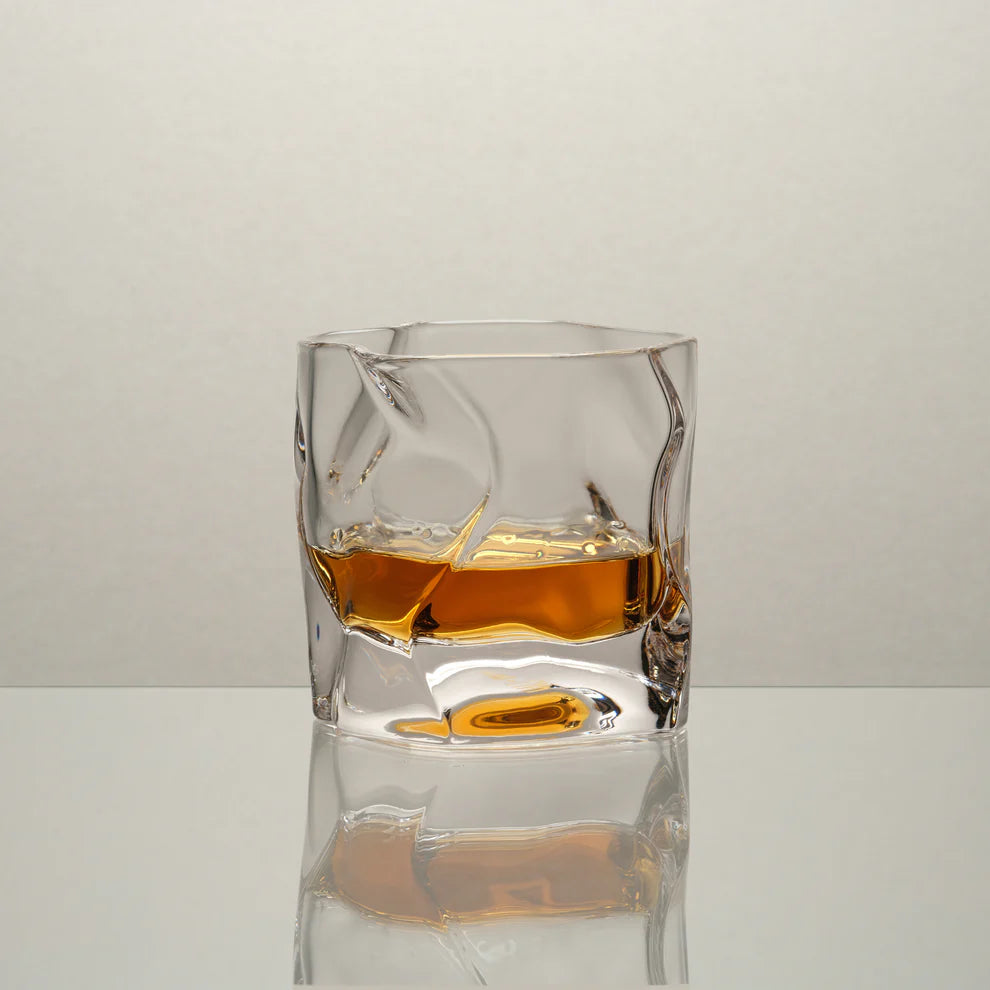 Malt & Brew Whisky Wave Glass Set of 2 Glasses