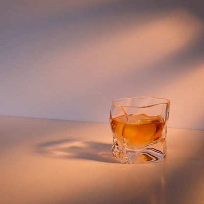 Malt & Brew Whisky Wave Glass Set of 2 Glasses
