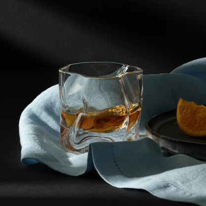 Malt & Brew Whisky Wave Glass Set of 2 Glasses
