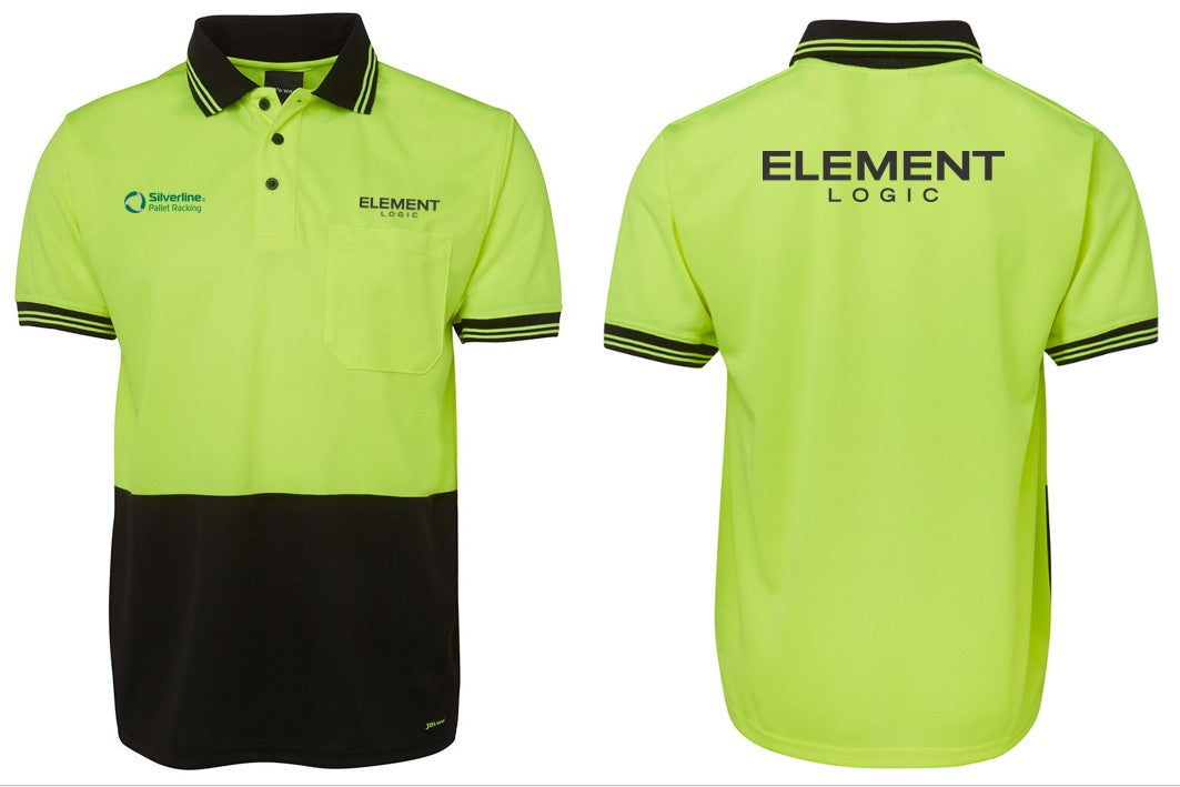 JB's Hi Vis S/S Traditional Polo (ELEMENT LOGIC)