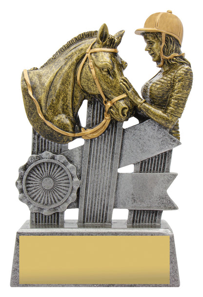 Silver Horse Ribbon