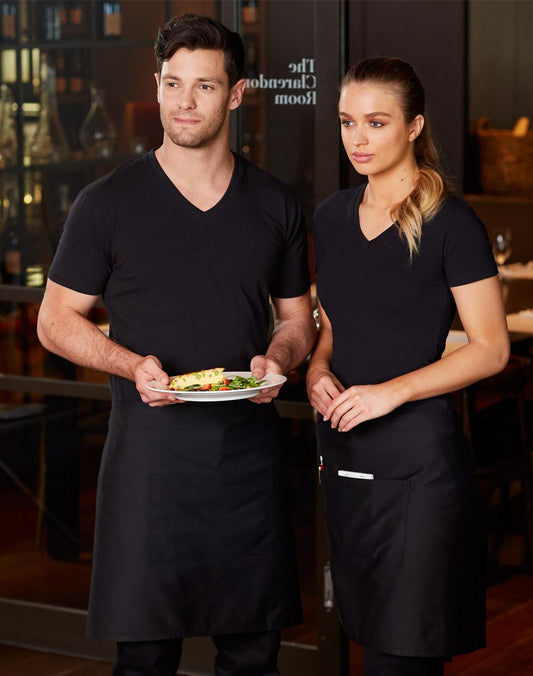 [AP01] Short waist apron w86xh50cm