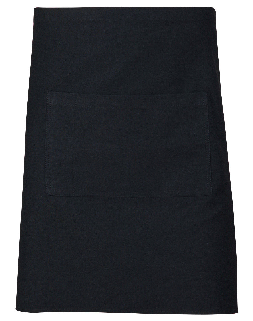 [AP01] Short waist apron w86xh50cm