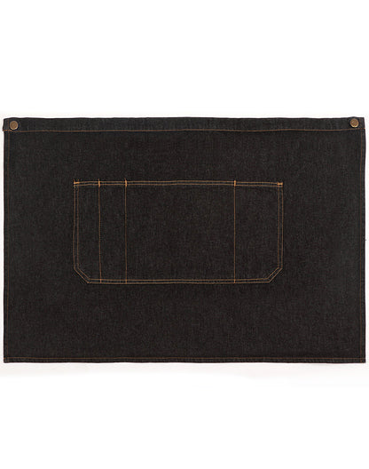 [AP10] Denim Half Apron