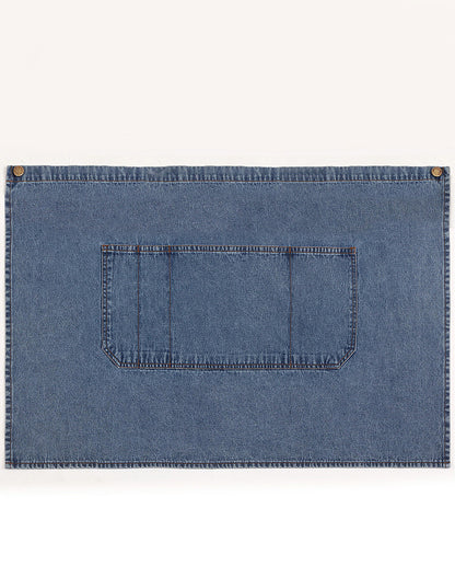[AP10] Denim Half Apron