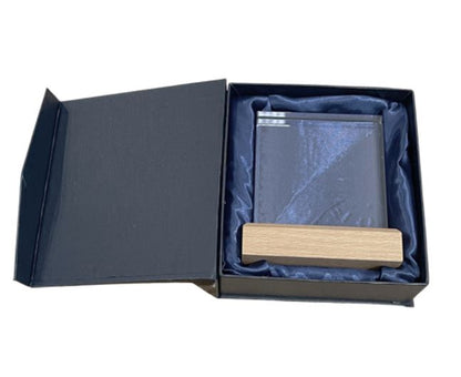 Glass And Wood  Hi-Rise Trophy