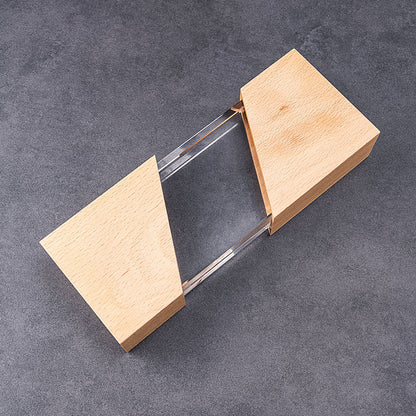 Momentus Glass And Wood Trophy