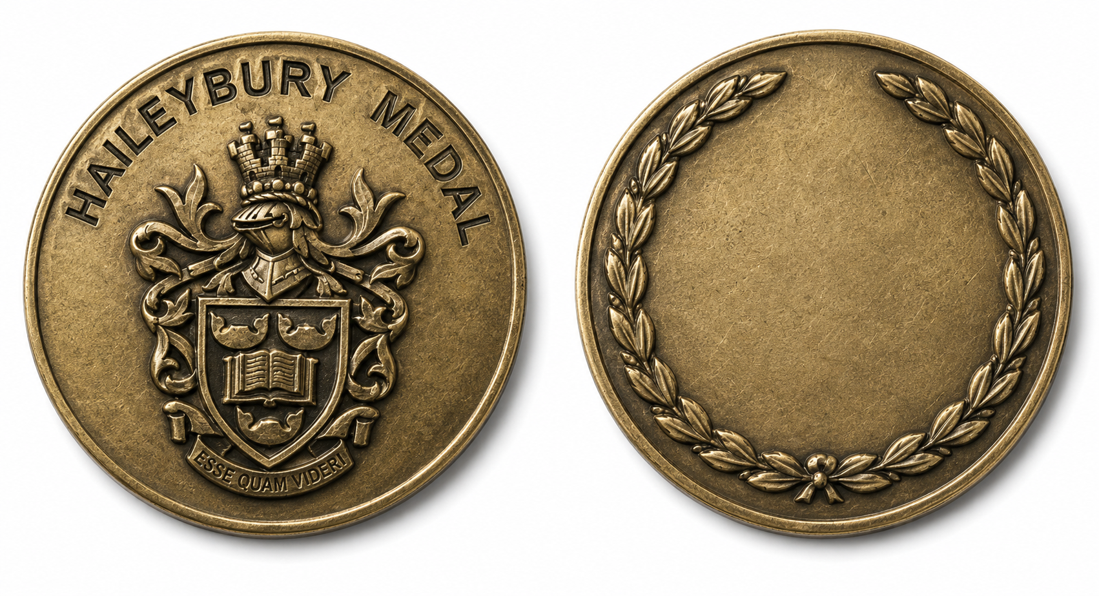 Custom Metal Challenge Coin/Medal - Antique Gold