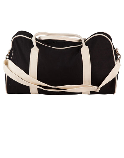 [B2100] Cotton Canvas Sports Bag