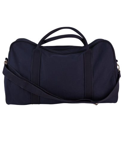 [B2100] Cotton Canvas Sports Bag