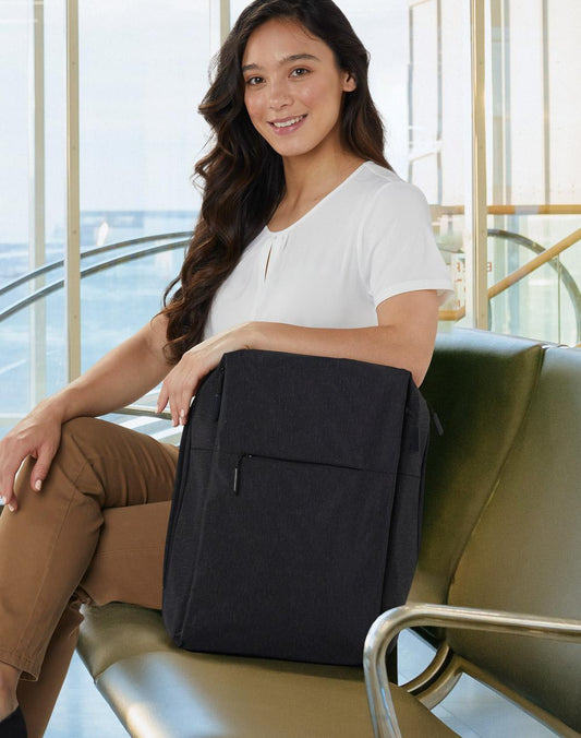 [B5006] Excutive Heather Backpack