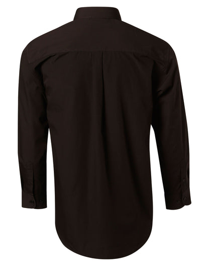 [BS01L] Man's poplin shirt,long sleeve
