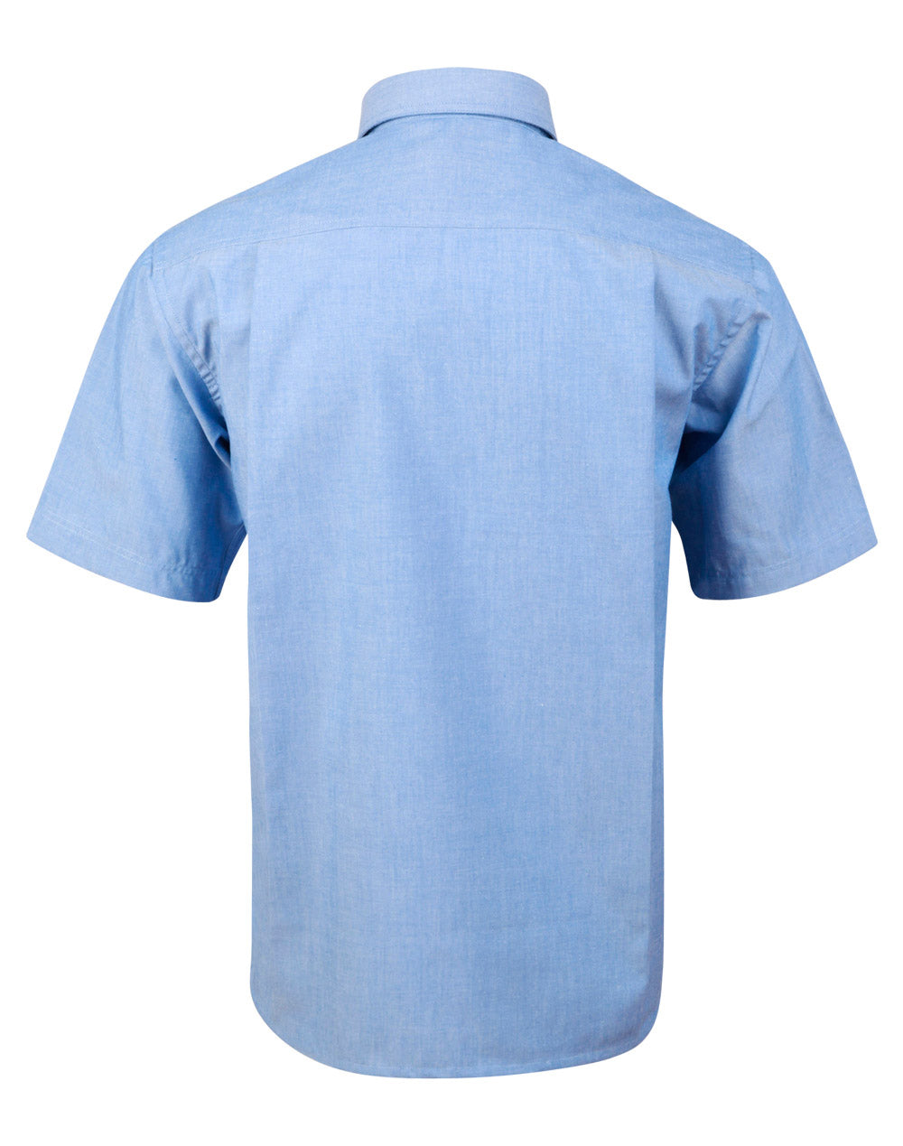 [BS03S] Mens w/f chambray shirt S/S