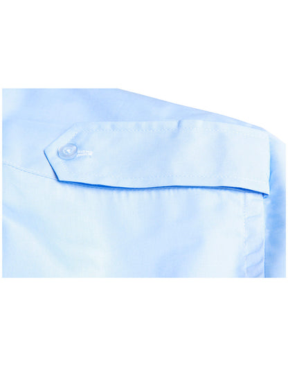 [BS06S] Unisex epaulette shirt ,short sleeve.