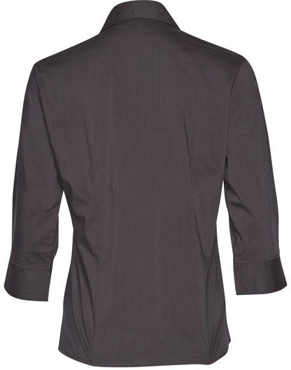 [BS07Q] Ladies' 3/4 sleeve teflon shirt