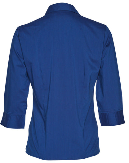 [BS07Q] Ladies' 3/4 sleeve teflon shirt