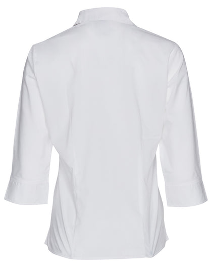 [BS07Q] Ladies' 3/4 sleeve teflon shirt