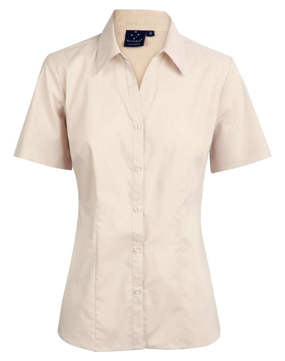 [BS07S] Ladies S/S Teflon shirt