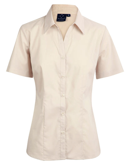[BS07S] Ladies S/S Teflon shirt