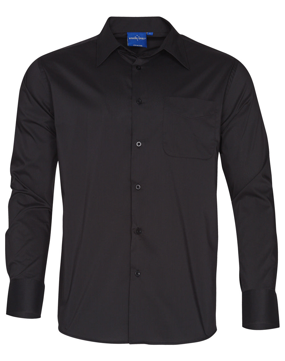 [BS08L] Mens L/S Teflon business shirt