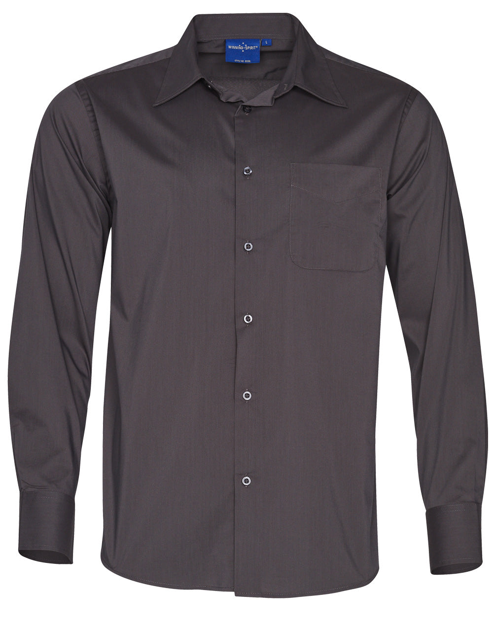 [BS08L] Mens L/S Teflon business shirt