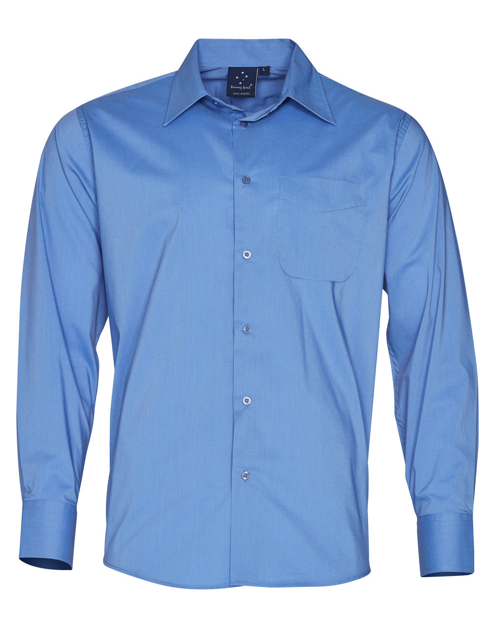 [BS08L] Mens L/S Teflon business shirt