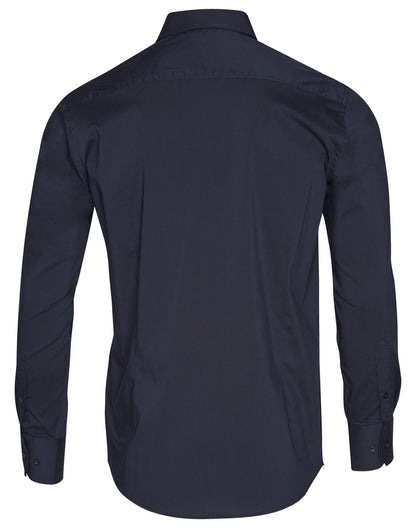[BS08L] Mens L/S Teflon business shirt