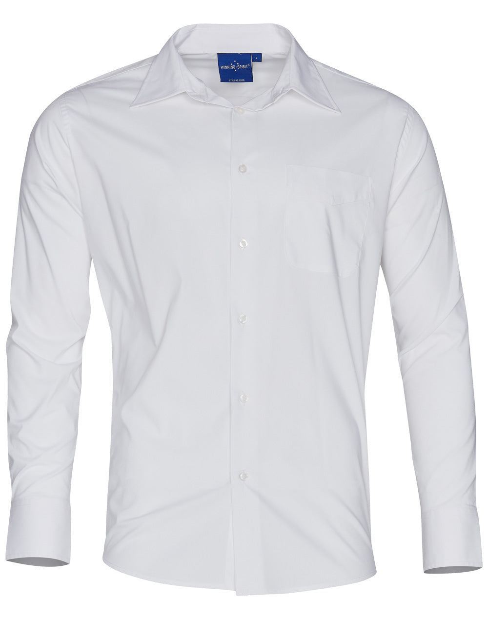[BS08L] Mens L/S Teflon business shirt