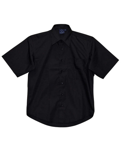 [BS08S] Mens S/S Teflon business shirt