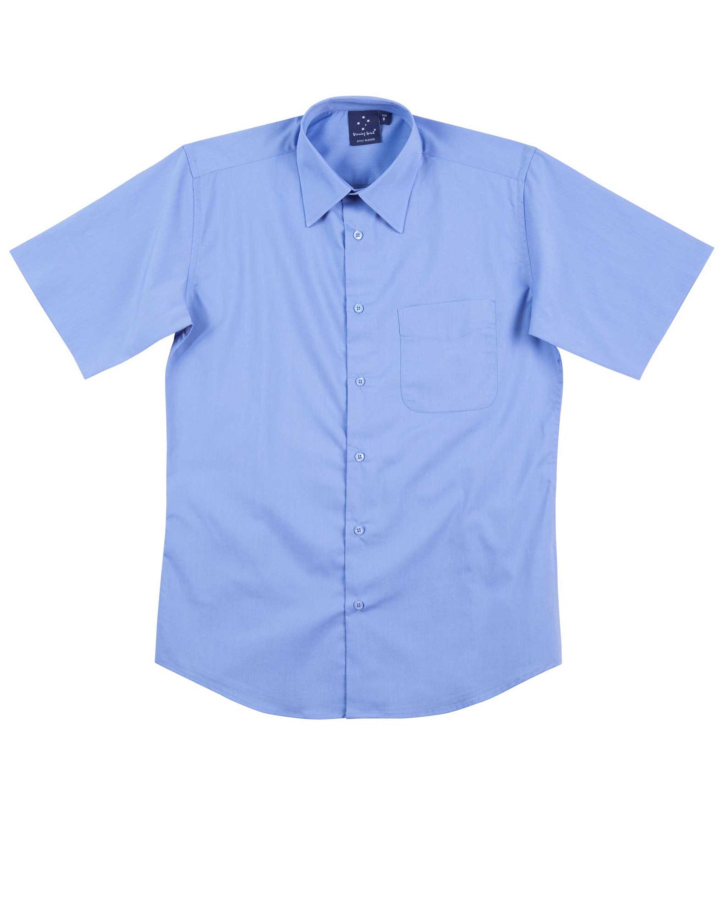 [BS08S] Mens S/S Teflon business shirt