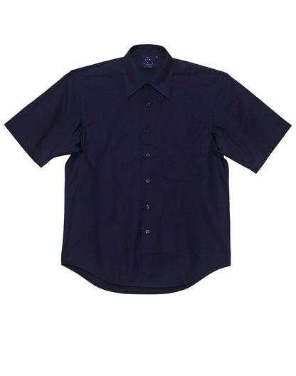 [BS08S] Mens S/S Teflon business shirt