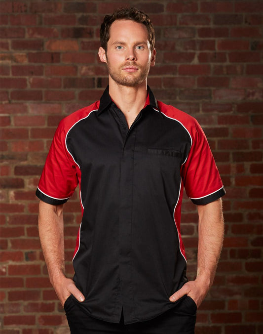 [BS15] Men's Contrast Shirt