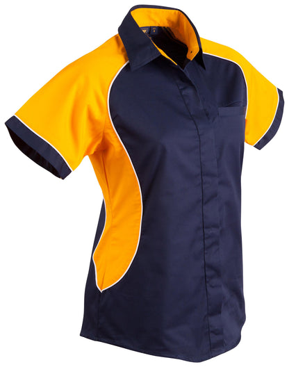 [BS16] Ladies' Contrast Shirt