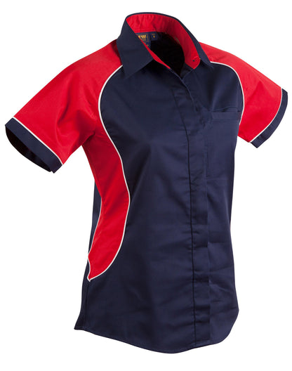 [BS16] Ladies' Contrast Shirt