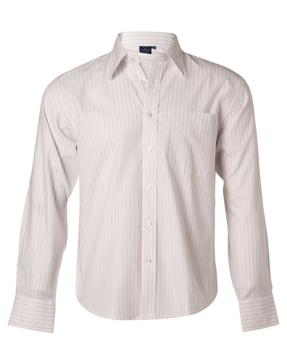 [BS17] Mens L/S Stripe Shirt