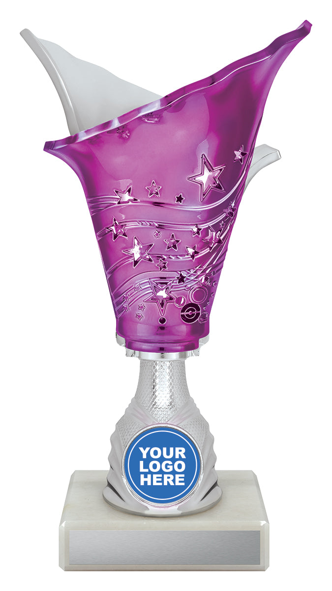 Fire Cup - Silver / Purple