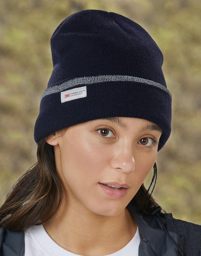 [CH23] 3M Insulated Beanie with Reflective stripe
