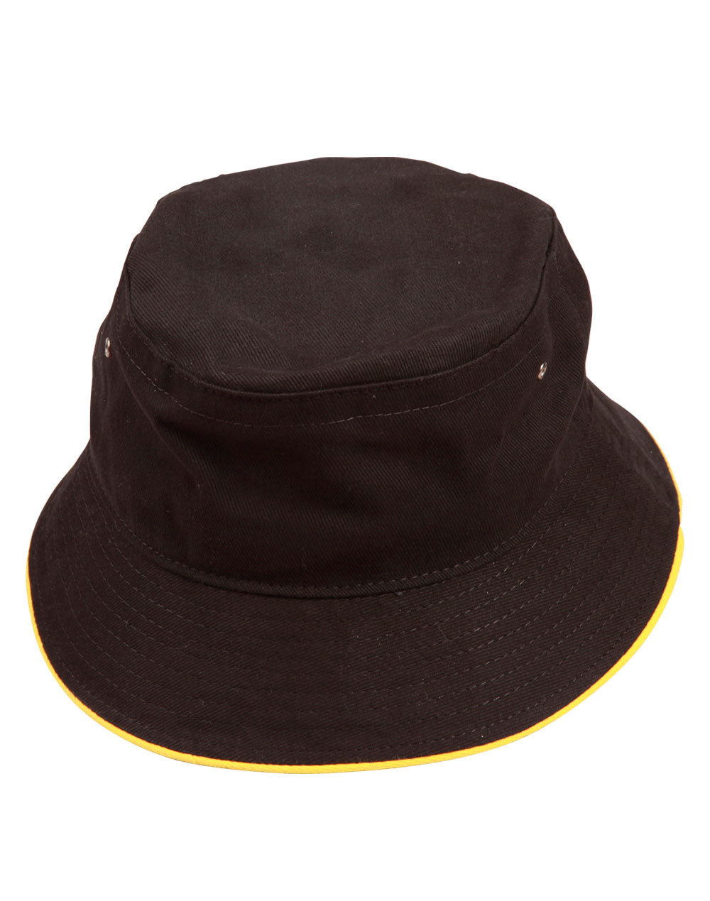 [CH31] soft washed sandwich bucket hat