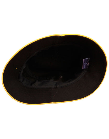 [CH31] soft washed sandwich bucket hat