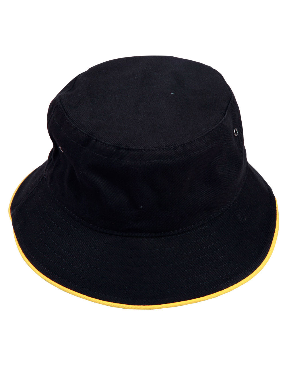[CH31] soft washed sandwich bucket hat