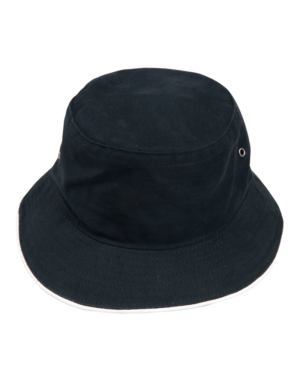 [CH31] soft washed sandwich bucket hat