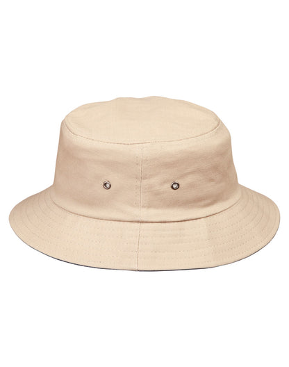 [CH32A] contrasting underbrim bucket hat